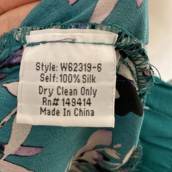 Johnny Was Workshop silk pants - Picture 5 of 7